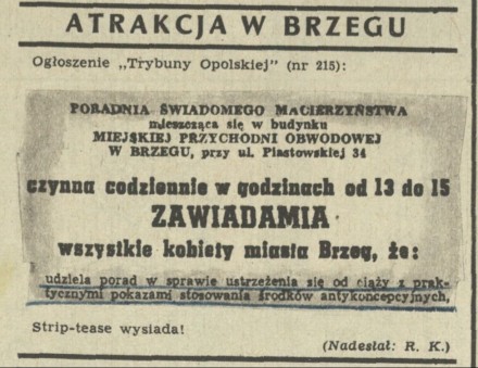 Atrakcja w brzegu