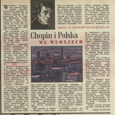 Chopin i Polska we Włoszech
