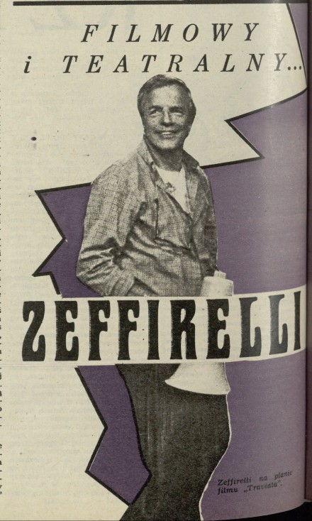 Filmowy i teatralny Zeffirelli