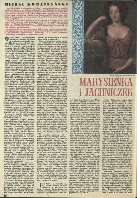 Marysieńka i Jachniczek