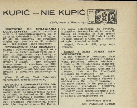 Kupić - nie kupić