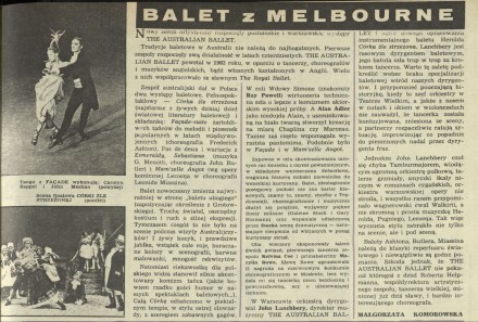 Balet z Melbourne