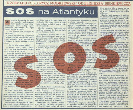SOS na Atlantyku