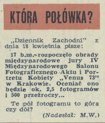 Która połówka?