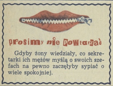 Prosimy nie powtarzać