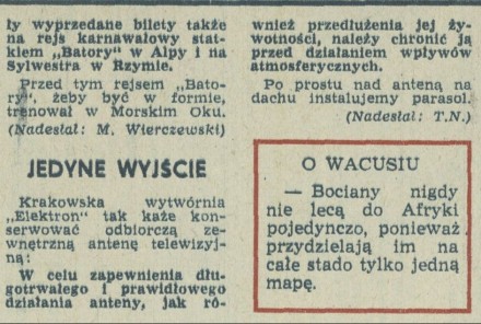 Jedyne wyjście