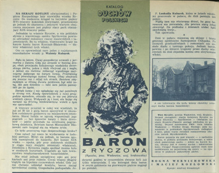 Katalog duchów polskich: Baron z Ryczowa