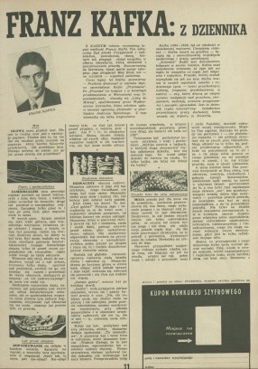 Franz Kafka: z dziennika