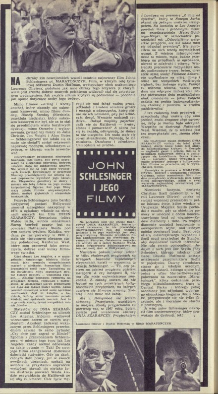John Schlesinger i jego film