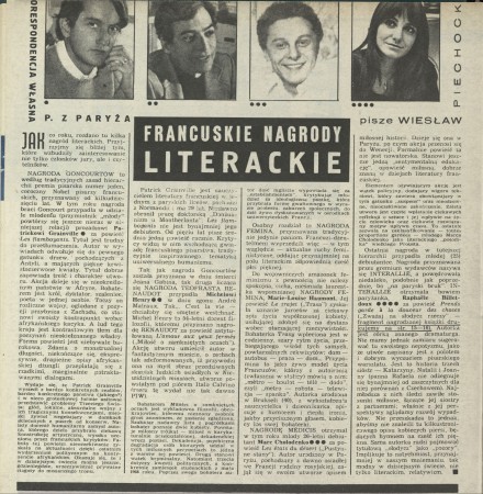 Francuskie nagrody literackie