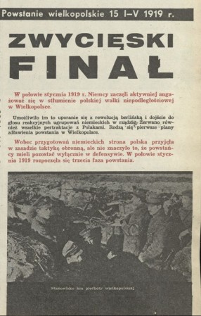 Powstanie wielkopolskie 1-15 I 1919 r. - Zwycięski finał