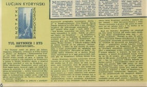 Notatki nowojorskie. Yul Brynner i rys (historyczny)