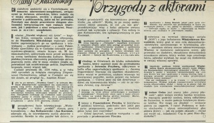 Przygody z aktorami