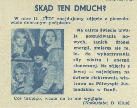 Skąd ten dmuch?