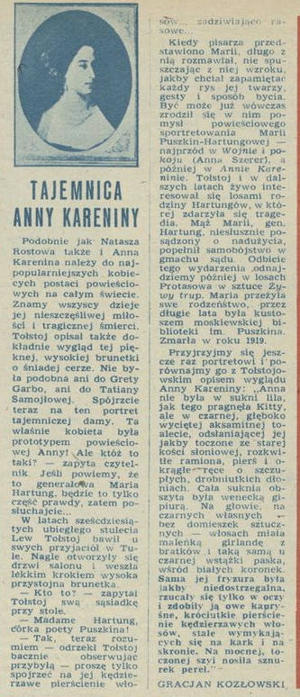 Tajemnica Anny Karniny