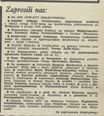 Zaprosili nas