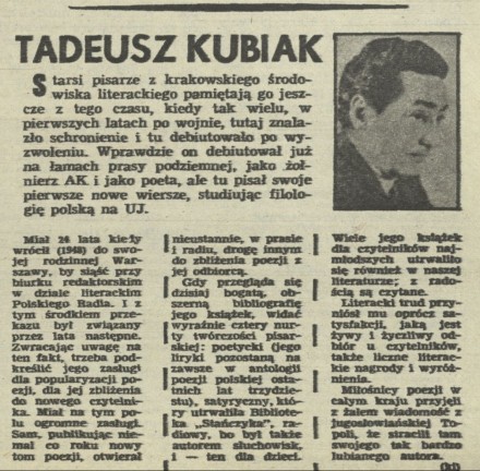 Tadeusz Kubiak