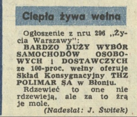 Ciepła żywa wełna