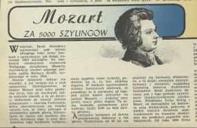 Mozart za 5 000 szylingów