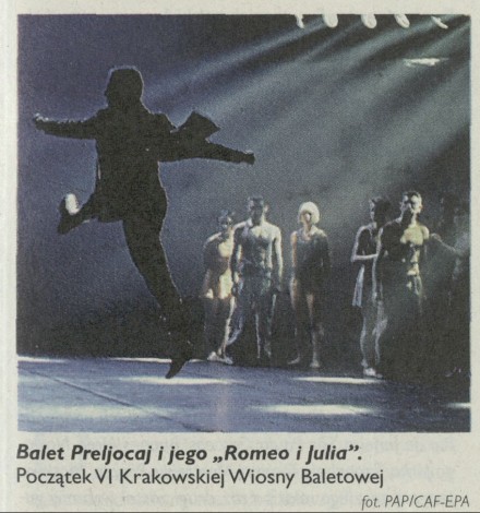 Balet Preljacaj i jego Romeo i Julia