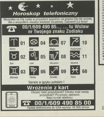 Horoskop telefoniczny