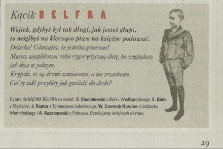 Kącik belfra