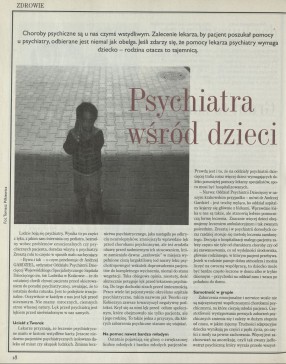 Psychiatra wśród dzieci