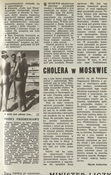 Cholera w Moskwie
