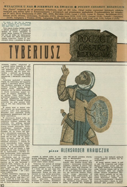 Poczet cesarzy Bizancjum -  Tyberiusz