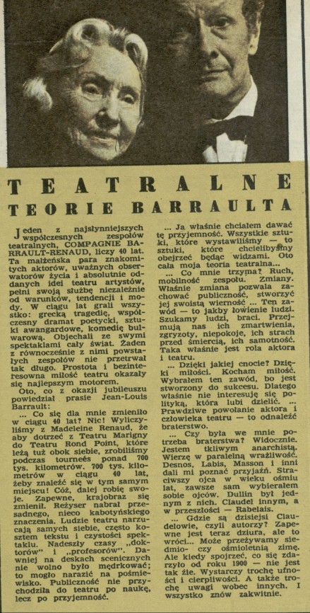 Teatralne teorie Barbaulta