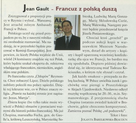 Jean Gault - Francuz z polską duszą