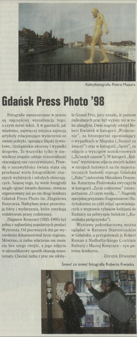 Gdańsk Press Photo '98