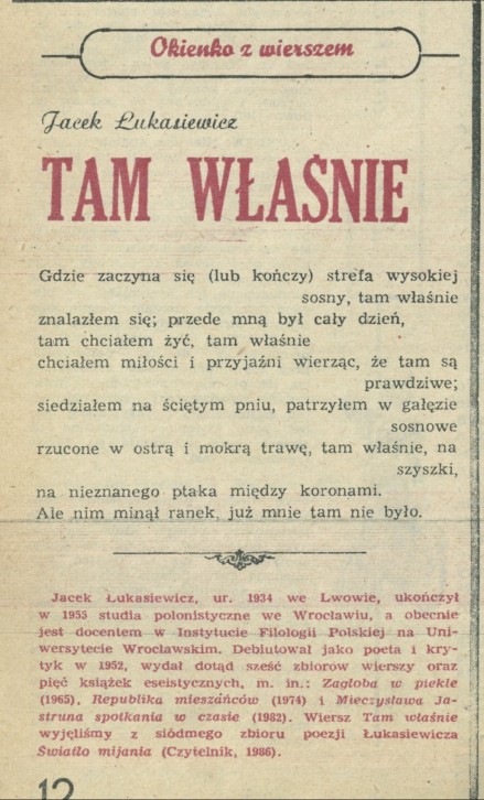 Tam właśnie