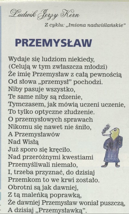 Przemysław (Z cyklu: "Imiona nadwiślańskie")