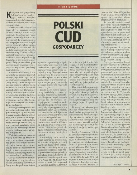 Polski cud gospodarczy