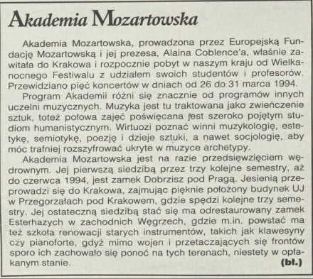 Akademia Mozartowska