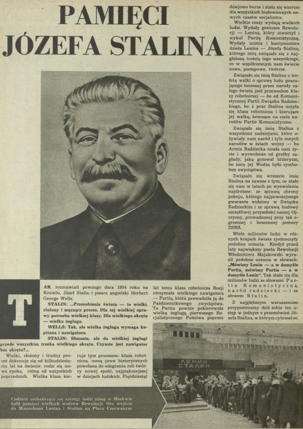 Pamięci Józefa Stalina