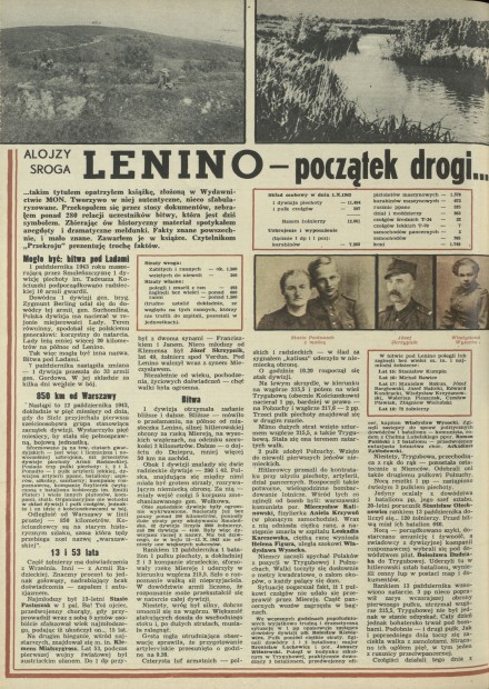 Lenino - początek drogi..
