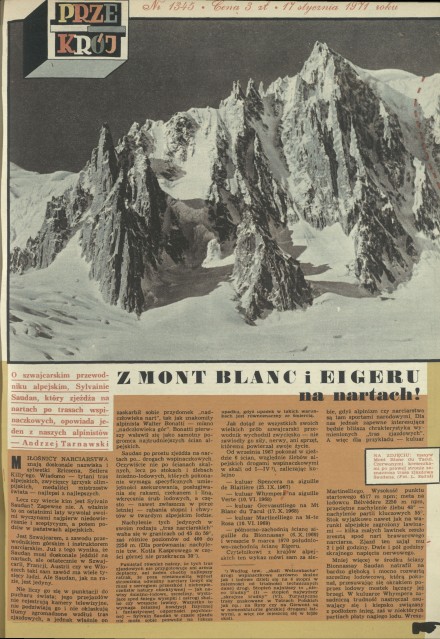 Z Mont Blanc i Eigeru na nartach!