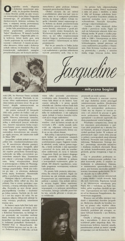 Jacqueline - mityczna bogini