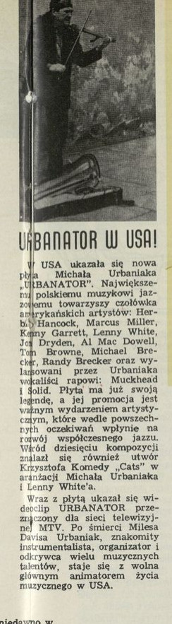 Urbanator w USA