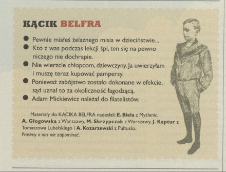 Kącik belfra