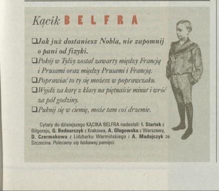 Kącik belfra