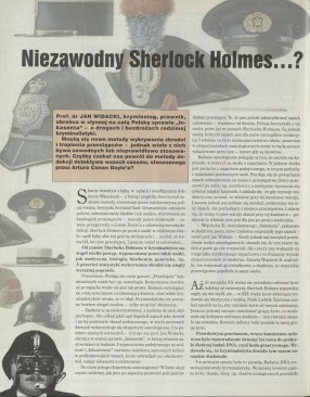 Niezawodny Sherlock Holmes..?