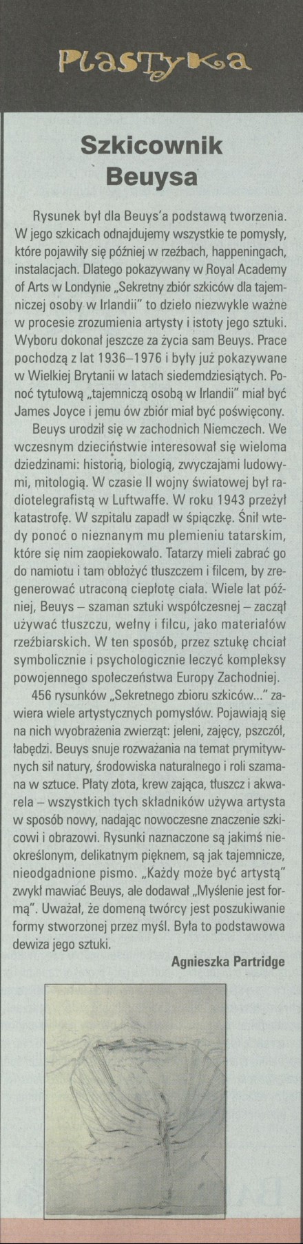 Szkicownik Beuysa