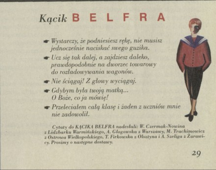 Kącik belfra