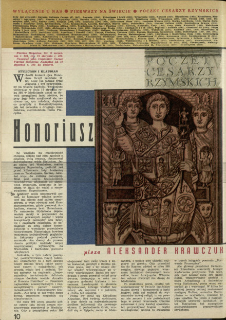 Poczet cesarzy rzymskich: Honoriusz