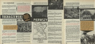 Tuchaczewski po raz pierwszy - pierwsza ofensywa radziecka na Białorusi