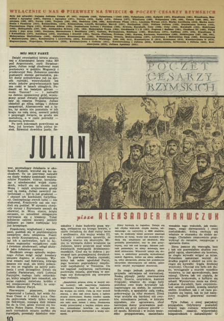 Poczet cesarzy rzymskich – Julian Apostata