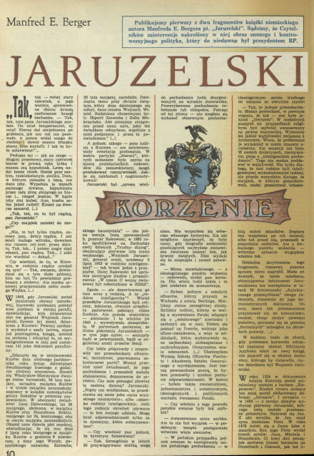 Jaruzelski - Korzenie